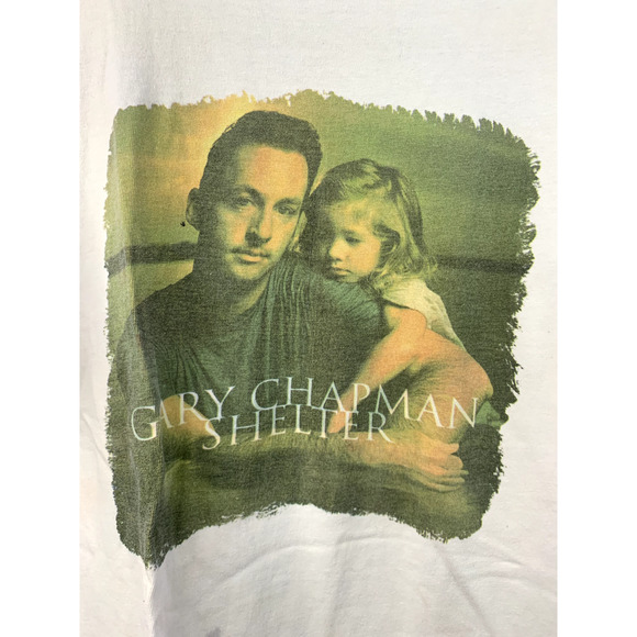 Vintage Gary Chapman Shirt Shelter Album Tee 90s Christian Music Tour Concert M - Picture 5 of 11